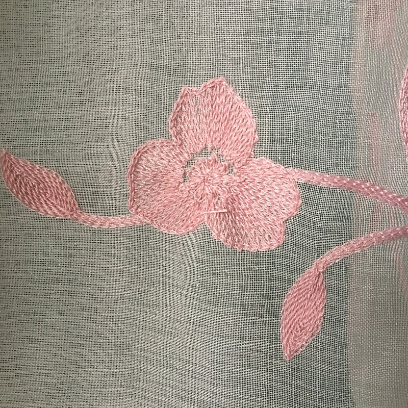china supplier flower curtain decoration  sheer curtains for the living room