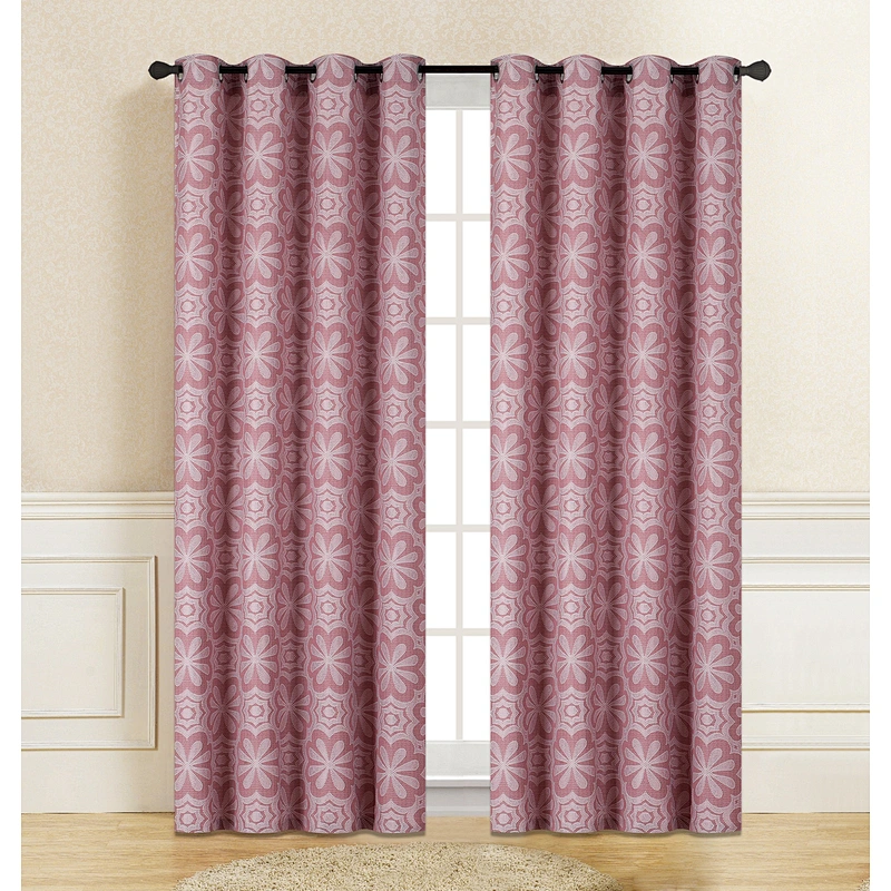 Professional curtain manufacturer wholesale lastst design jacquard window curtain for home