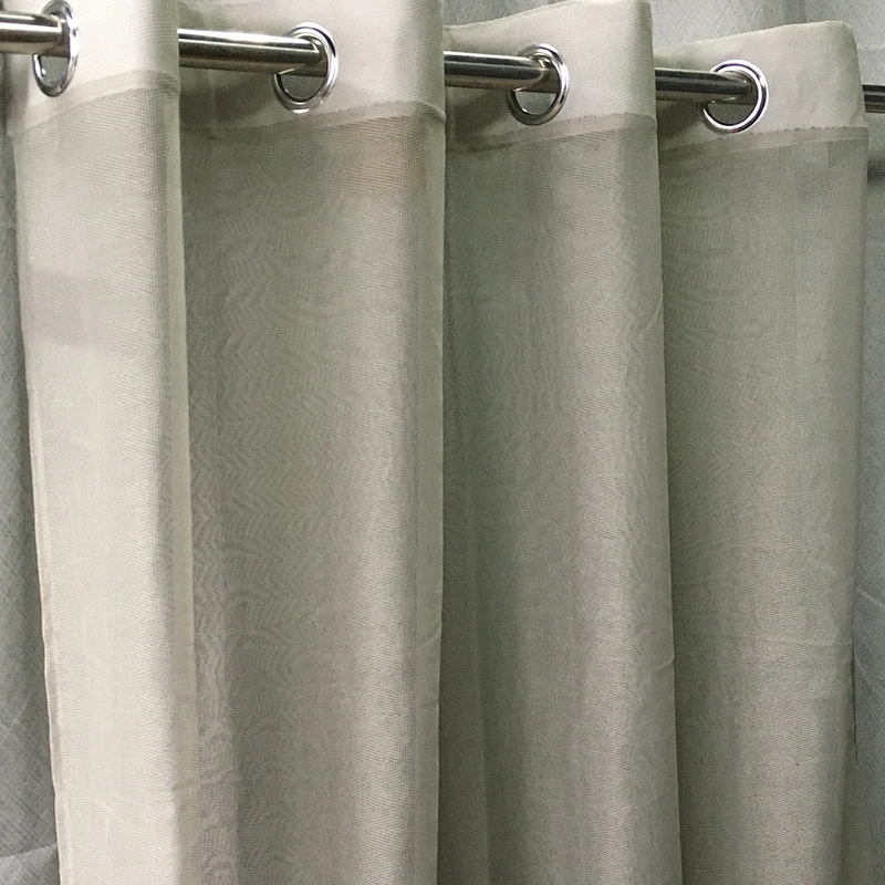 light fabric polyester fashion design  sheer window grommets curtains