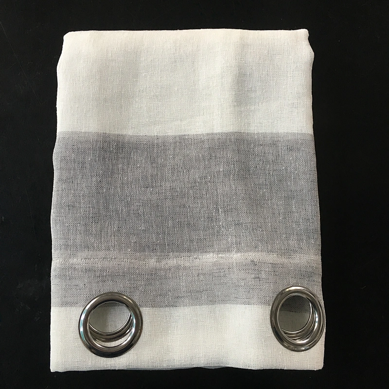 most popular stripe patterns decorative linen looked window curtain