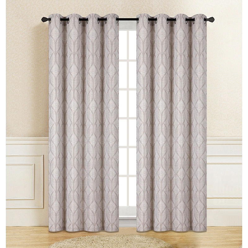 Luxury fancy designs window jacquard curtains for the living room  with good quality