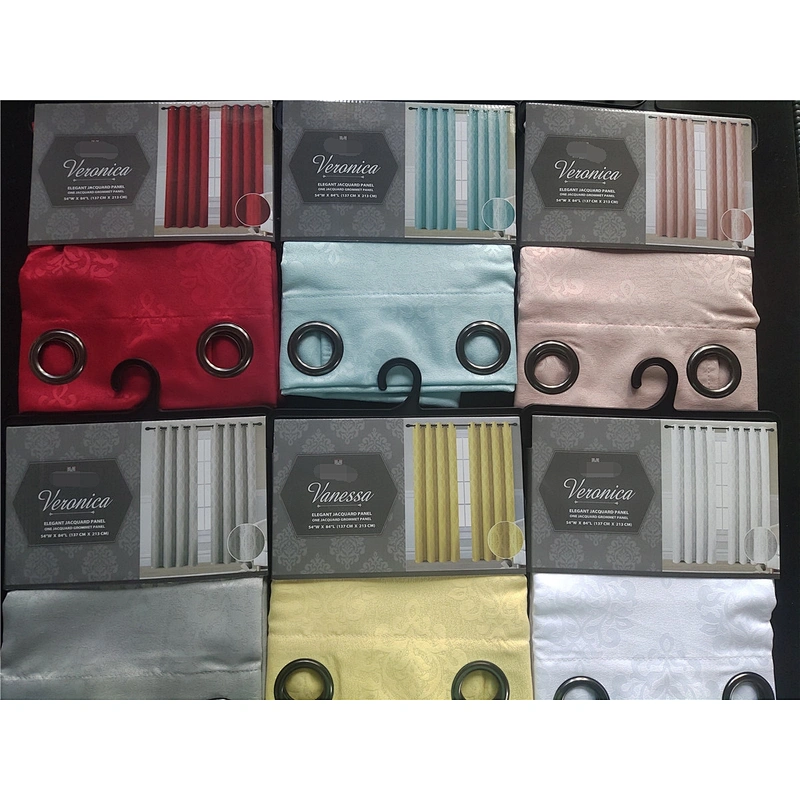 Wholesale cheap price jacquard curtains Factory Direct Prices window curtains