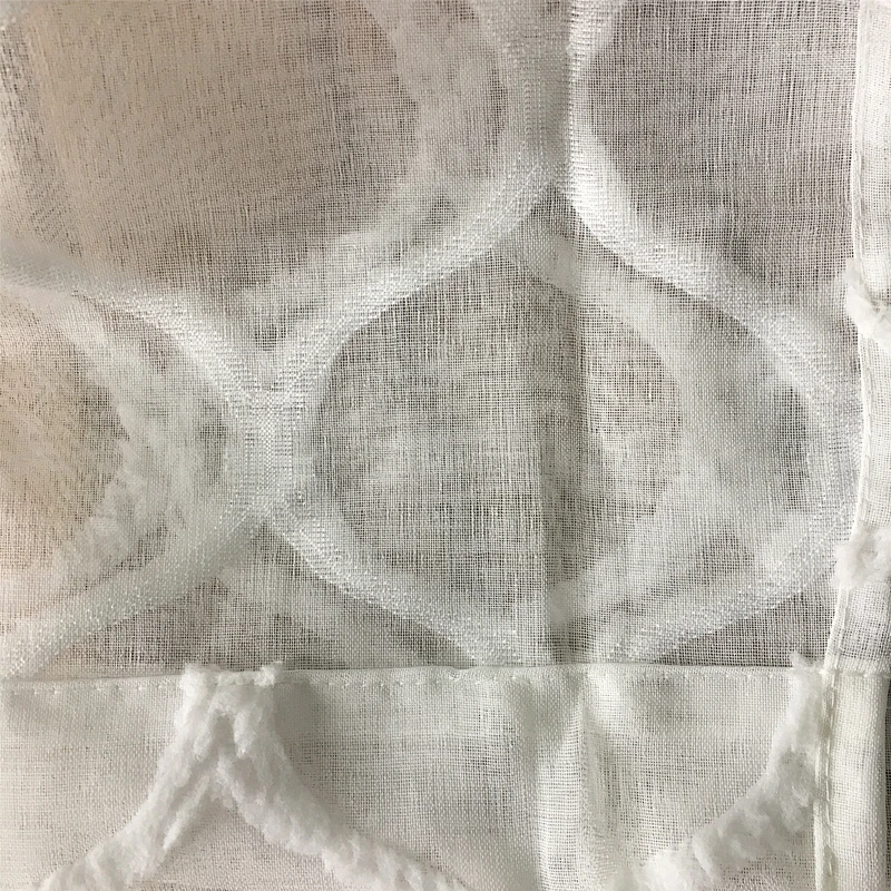 China factory supplied top quality pinch pleated sheer curtain in quick delivery