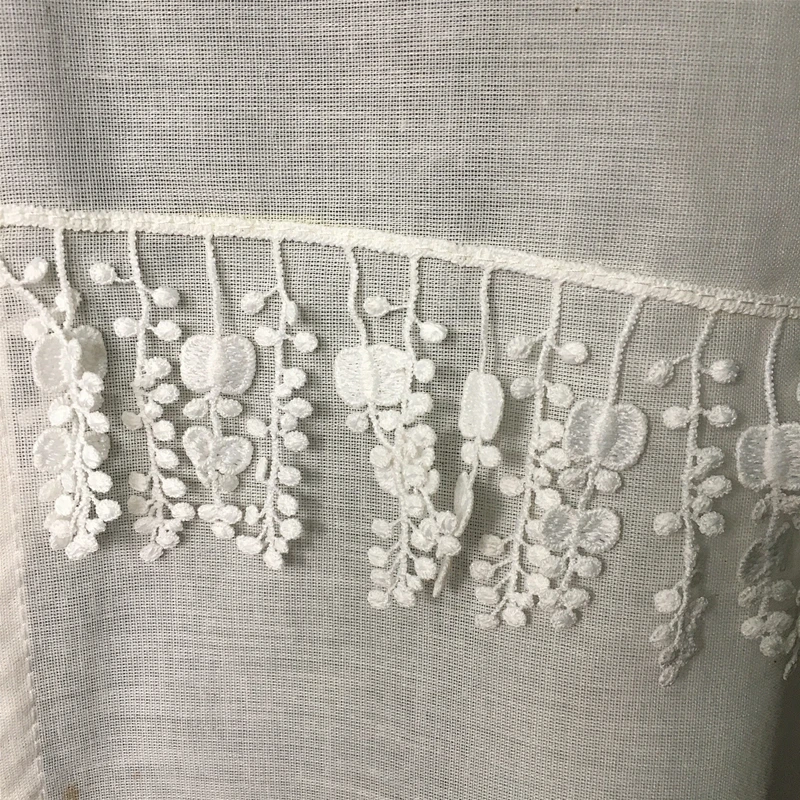 Ready made luxury  dreamlike curtain sheer fabric romantic and elegant