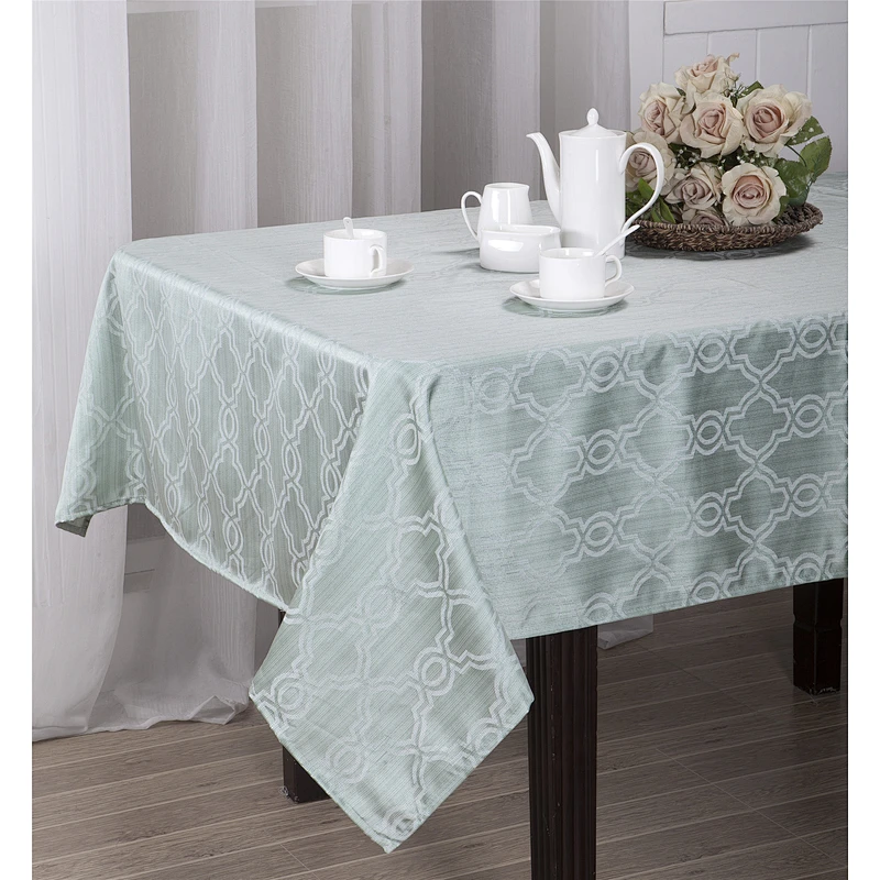 100%polyester material factory lowest price polyester  for dining room table cloth
