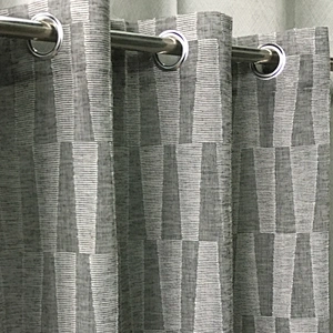 new design grommet sheer curtain vintage curtain for living room and bedroom