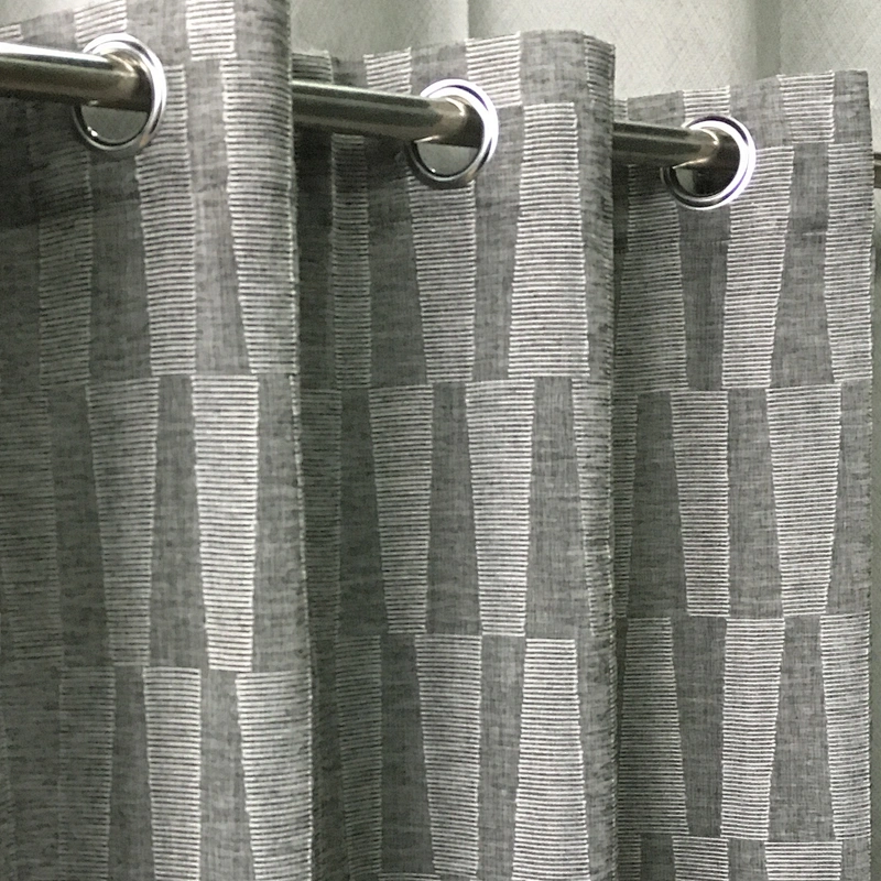 new design grommet sheer curtain vintage curtain for living room and bedroom