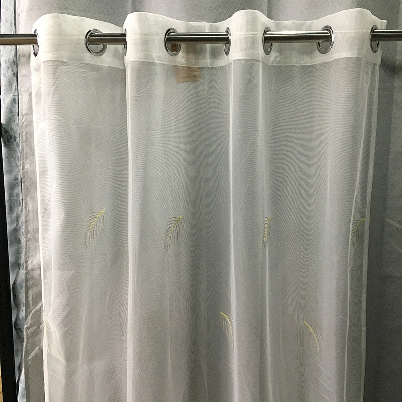 High Quality White Sheer Classic Living Room And Hotel Curtains