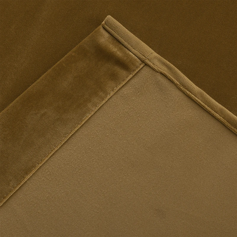 100%Polyester Velvet blackout Window Curtain for living room