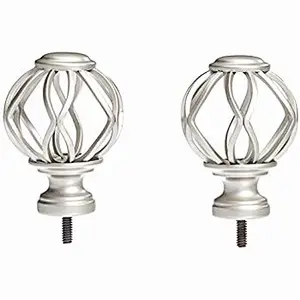 Home Finial Adjustable Modern Curtain Rod