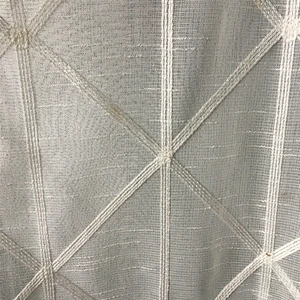 Ready made luxury hotel sheer fabric romantic and elegant curtains