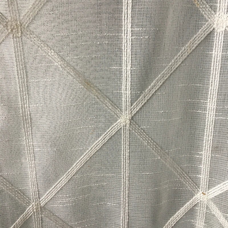 Ready made luxury hotel sheer fabric romantic and elegant curtains