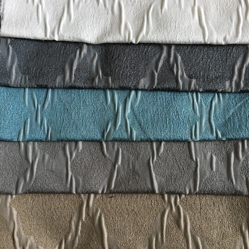 China manufacture themral curtain fabric fancy design window curtain for home