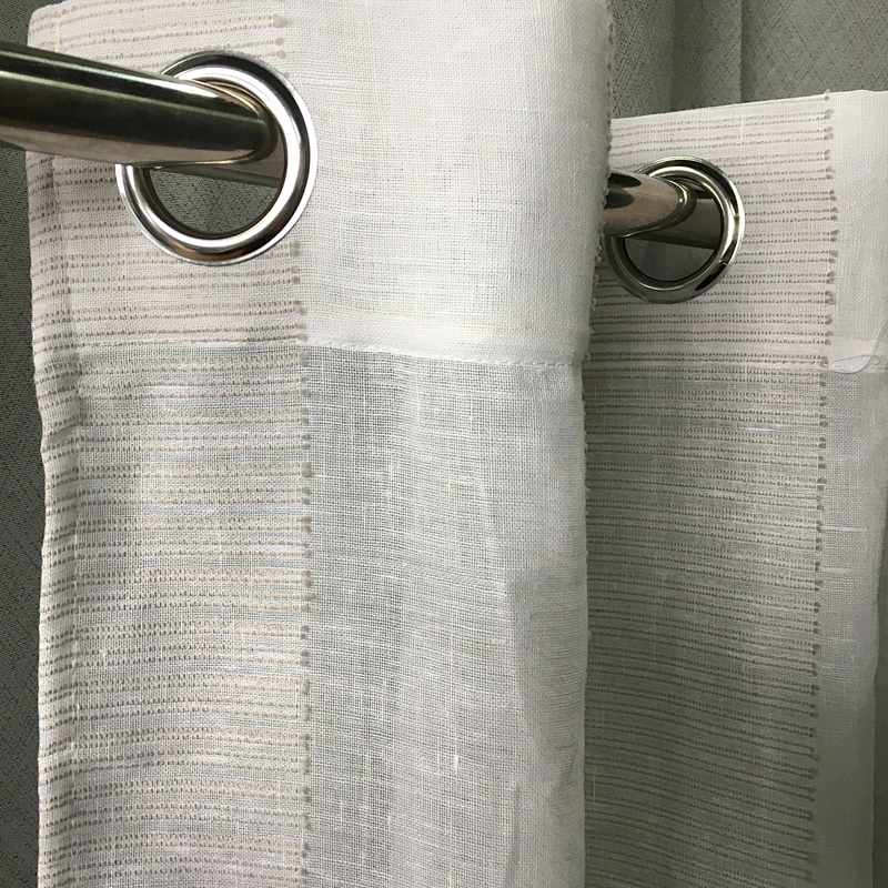 Low price sheer fabric curtain in shaoxing  with best service