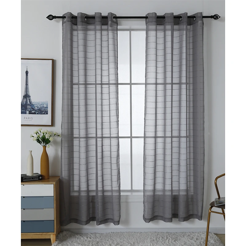 factory cheap sale serape curtain bright color window curtains design sheer curtain for living room