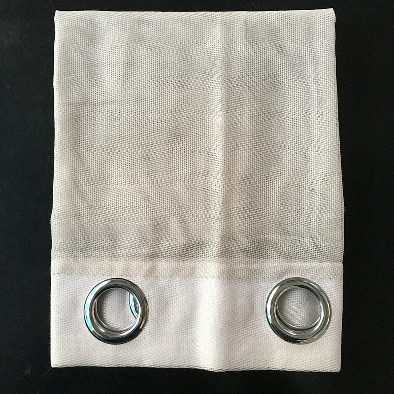 light fabric polyester fashion design  sheer window grommets curtains