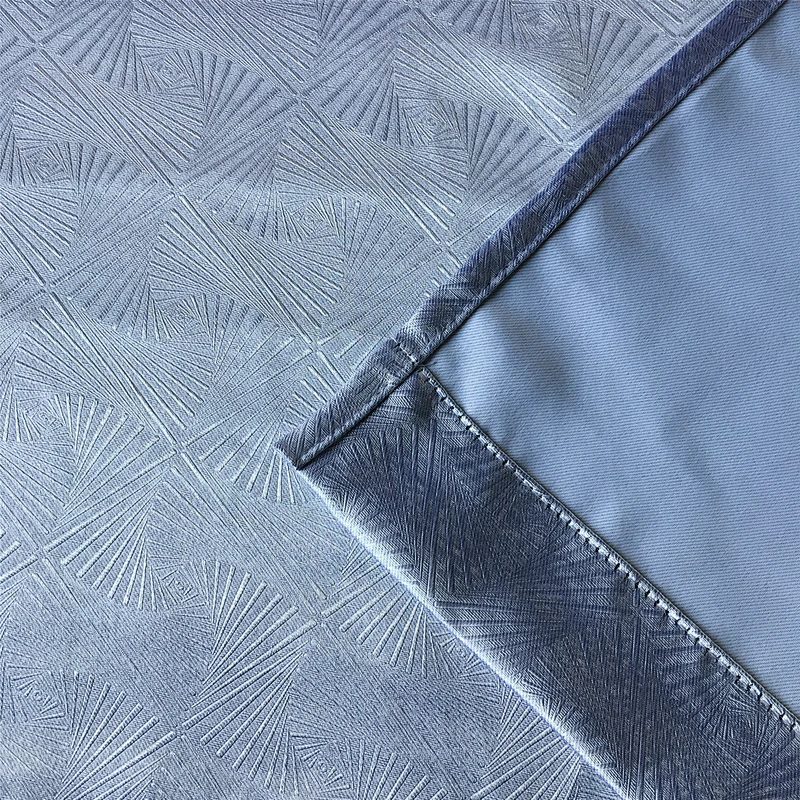 100%polyester sun protection curtain blackout curtains ready made in lowest price