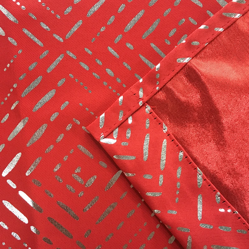 2020 modern style 100% polyester furnishing fabrics curtain beautiful window blackout curtains decoration