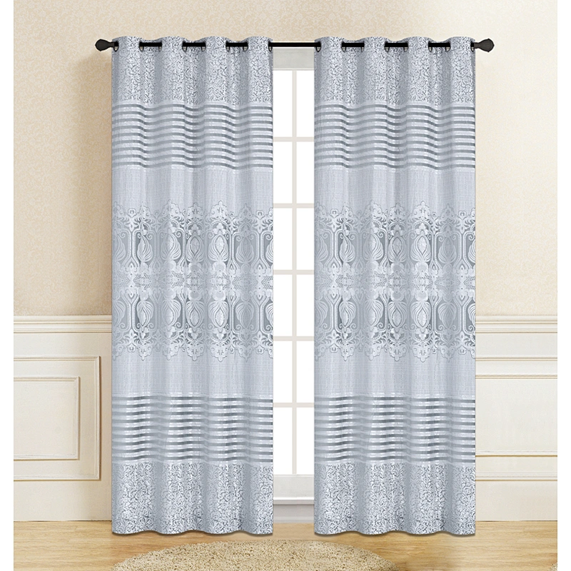 Solid Sun Shade Noble royal Luxury  Fleece Curtains Fabrics Textiles Jacquard Curtain For European