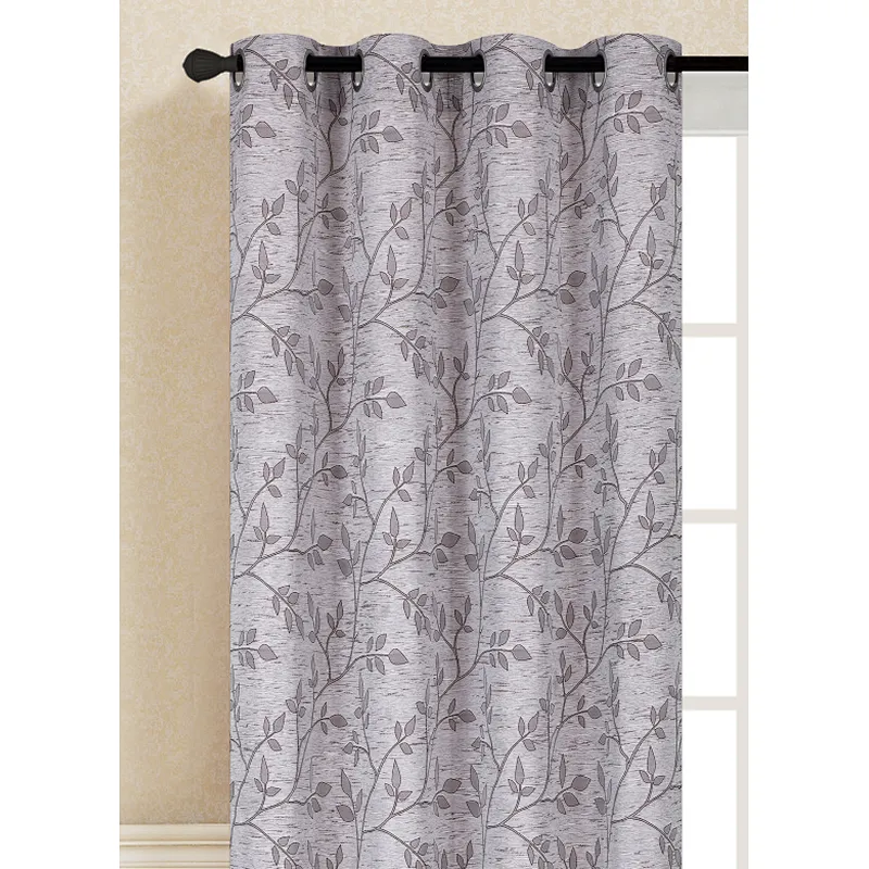The newest woven curtain fabrics 100% polyester jacquard curtains  with good price