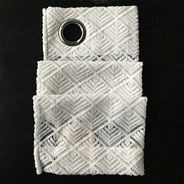 2020 100% polyester luxury Lace sheer curtain For Living Room