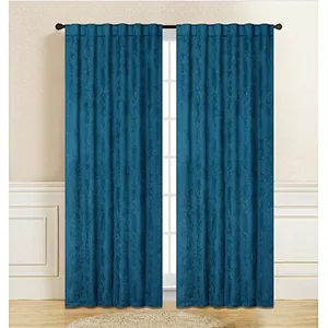 Embossed Room darkening Curtain for Living Room