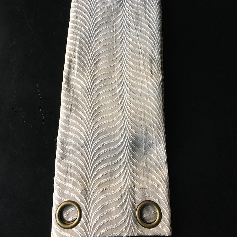 crinkle  jacquard  window curtain special patten design for window curtain