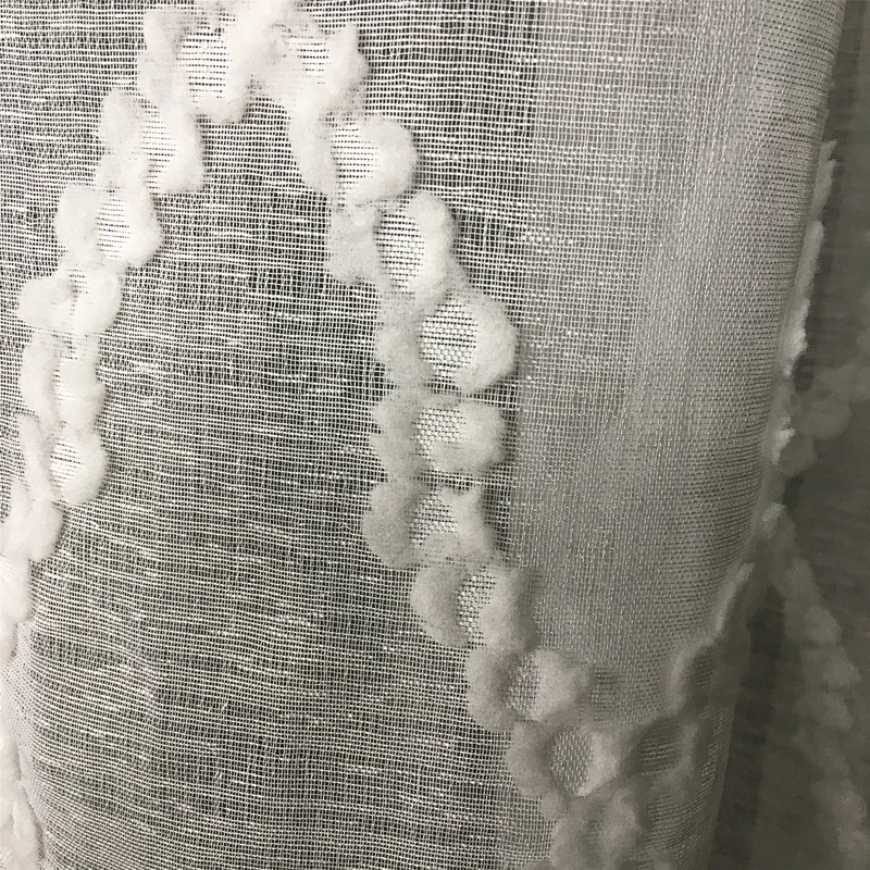 Chinese Factory Hot Sale Sheer Fabrics For Curtain Panel Fabric in Shaoxing Supplier