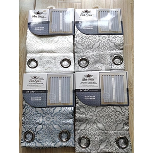 graceful royal european style jacquard stair curtain drapes for home decorating