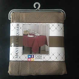 European style protective custom logo classic rectangular dining table cloth