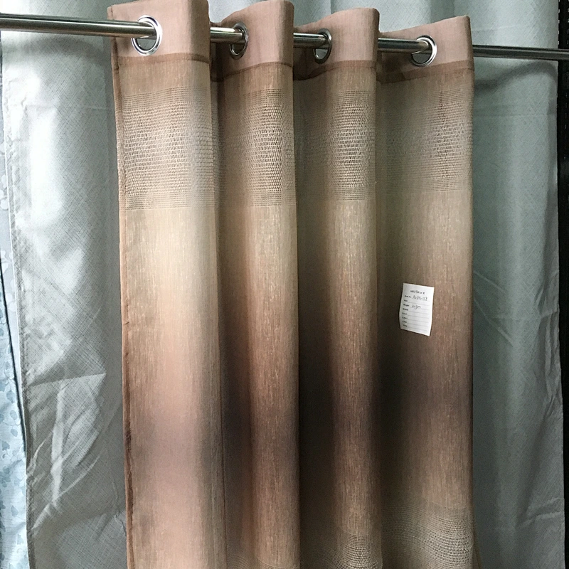 The newest sheer curtain living room grommet shaoxing with factory prices