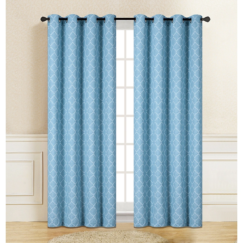 European style jacquard curtains decoration for bedroom and living room with good quality