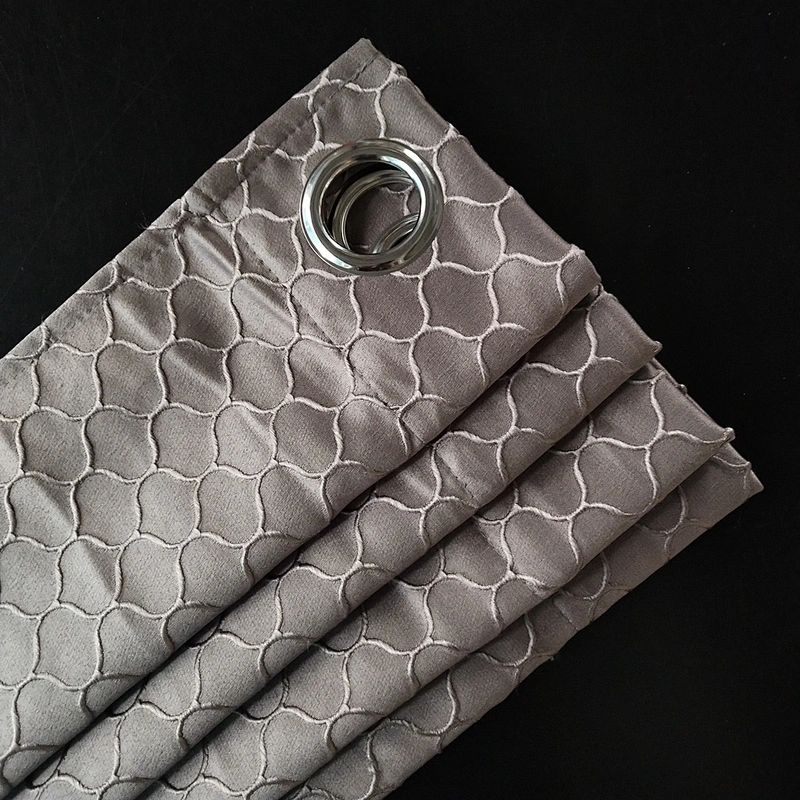 China 100% polyester jacquard fabric curtain suppliers