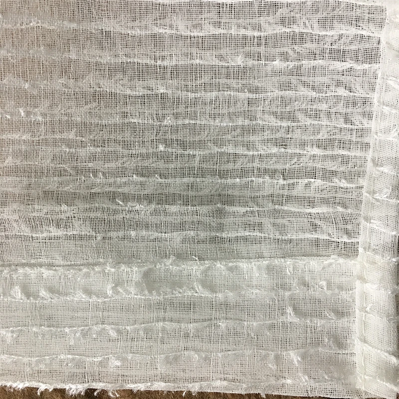 Western style decorative sound absorbing curtain sheer curtain from china