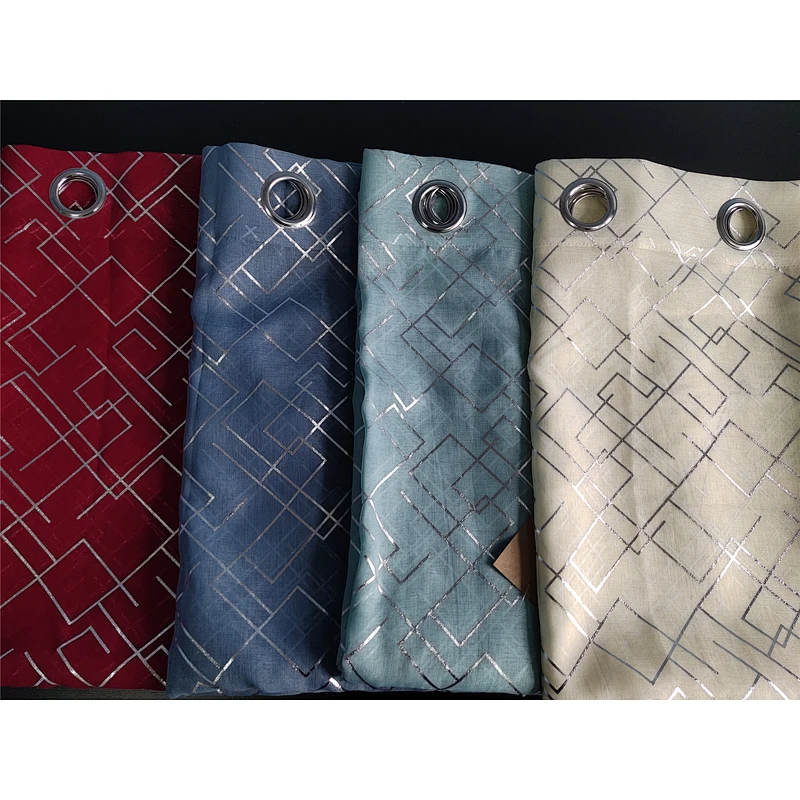 Good quality factory directly privacy curtain sheer curtain with best price