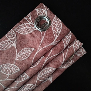 Factory direct price jacquard window curtain flora pattern most beautiful for hotel fabric Best of China manufacturer