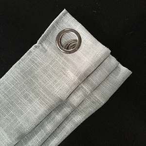 new design grommet accessories curtain sheer window  curtain for living room and bedroom
