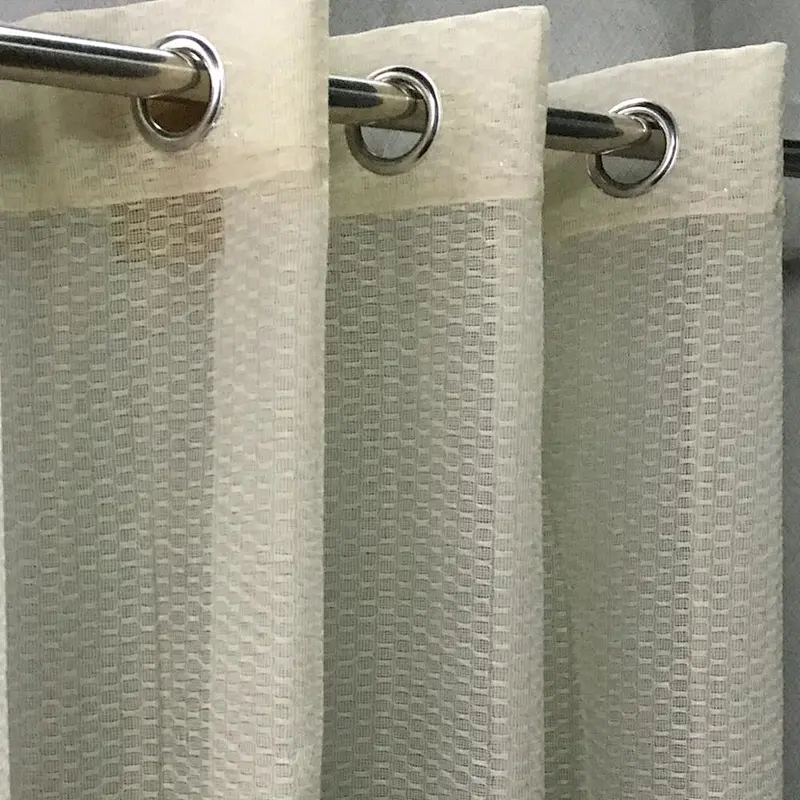 2020 hot sale western style decorative polyester sheer window curtains