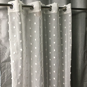 New design Sheer curtain for living room Fancy made in China