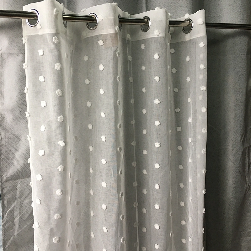 New design Sheer curtain for living room Fancy made in China