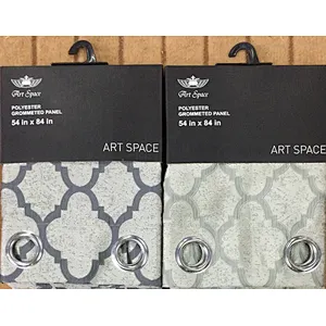 The newest woven curtain fabrics 100% polyester jacquard curtains  with good price
