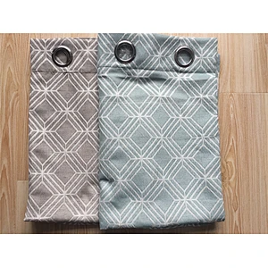 High Quality  fancy  design jacquard window curtain for living room and bedroom