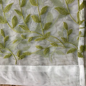 Factory ready made sheer fabric Macrme decor curtain for home window Best Quality with price