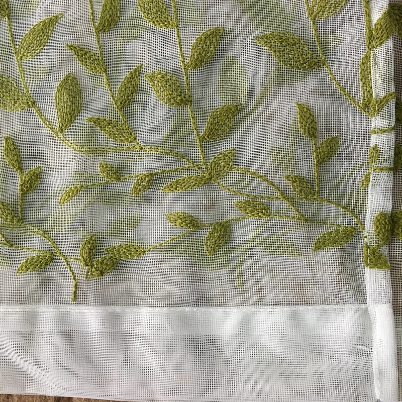 Factory ready made sheer fabric Macrme decor curtain for home window Best Quality with price