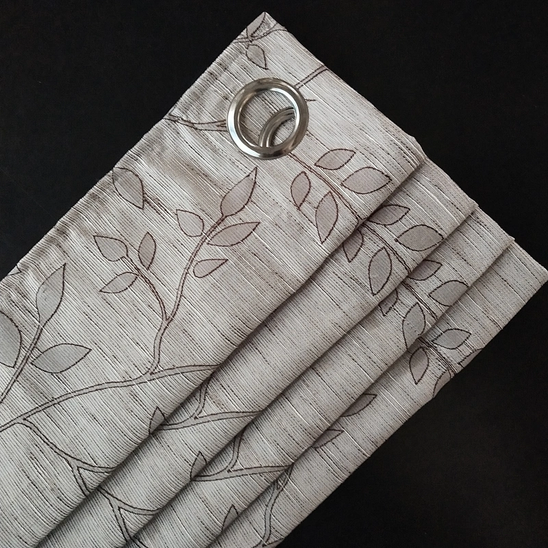 The newest woven curtain fabrics 100% polyester jacquard curtains  with good price