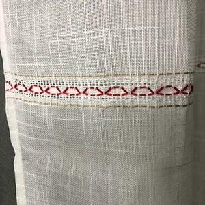 Europe best lurex yarn feather embroidery bedroom ready made material for victorian curtains drapes panels