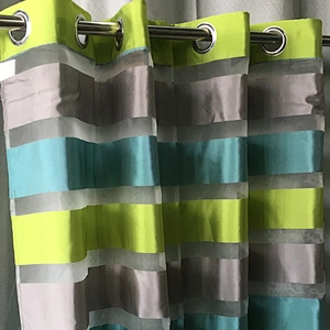 2020 fashion polyester organza sheer curtain,home used organza fabric fashion sheer curtain