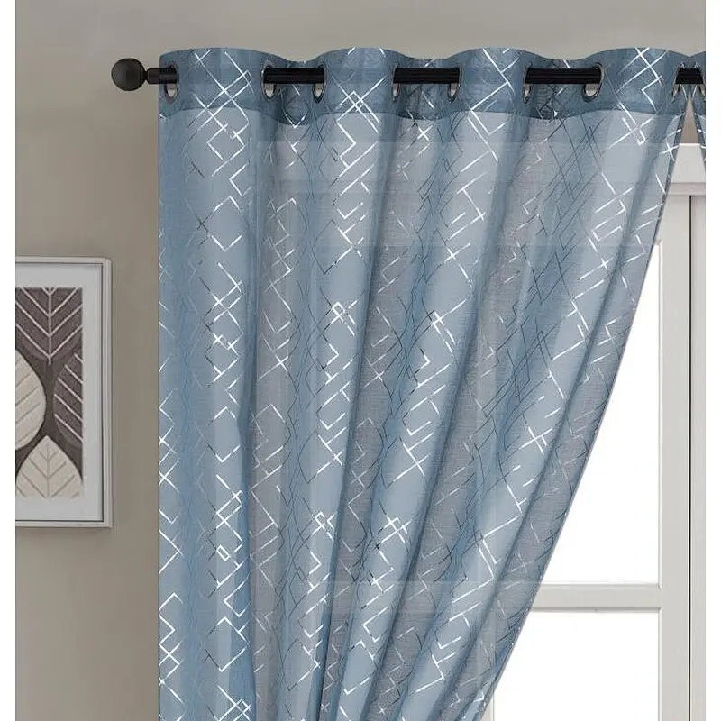 Good quality factory directly privacy curtain sheer curtain with best price