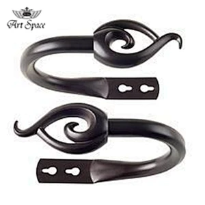 luxurious curtain tiebacks hooks metal pear shaped hooks metal hanging hooks
