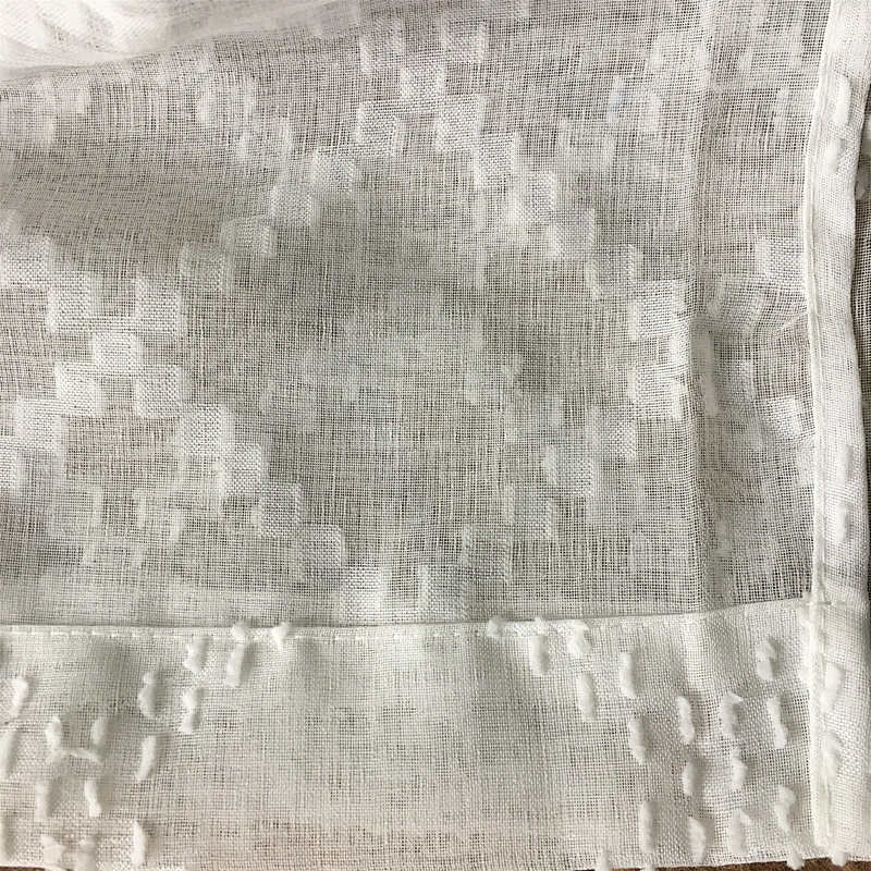 2020 geometric patterns dolly  window decorative sheer curtain